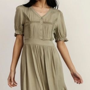 Dusty Olive Baltic Born Dress